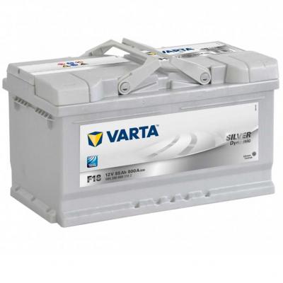 Varta Silver Dynamic F18 akkumulátor, 12V 85Ah 800A J+ EU, alacsony